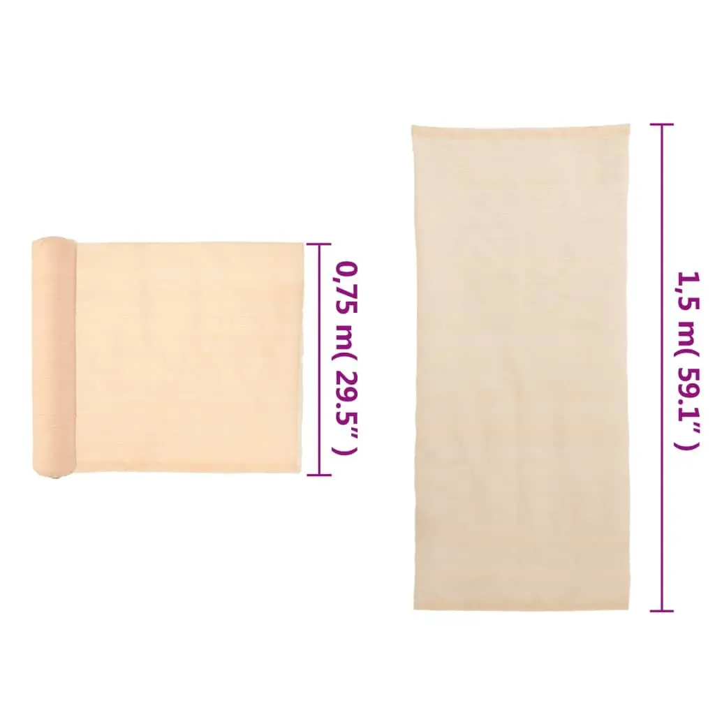 Privacy Net Shade HDPE 1.5x10m Outdoor Garden Balcony Patio Beige