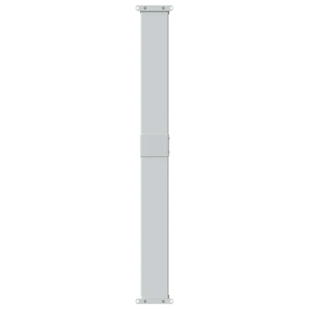 Retractable Side Awning Polyester 140 x 300 cm Cream Outdoor Garden Patio Balcony Privacy Screen