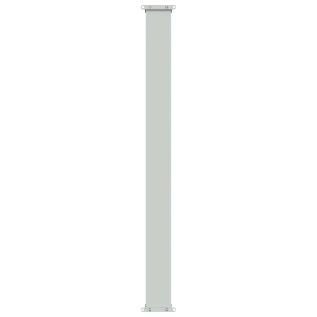 Retractable Side Awning Polyester 117x314 cm Brown Outdoor Privacy Screen