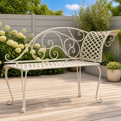 Garden Chaise Lounge: Ideal for Patios at 128cm