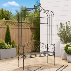 Functional Garden Bench for Patios and Backyards 122cm