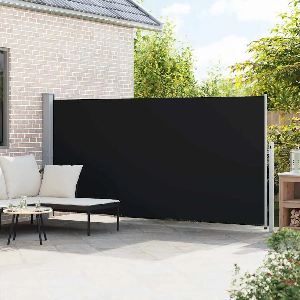 Retractable Side Awning 160 x 500 cm Garden Patio Balcony Outdoor Sun Shade
