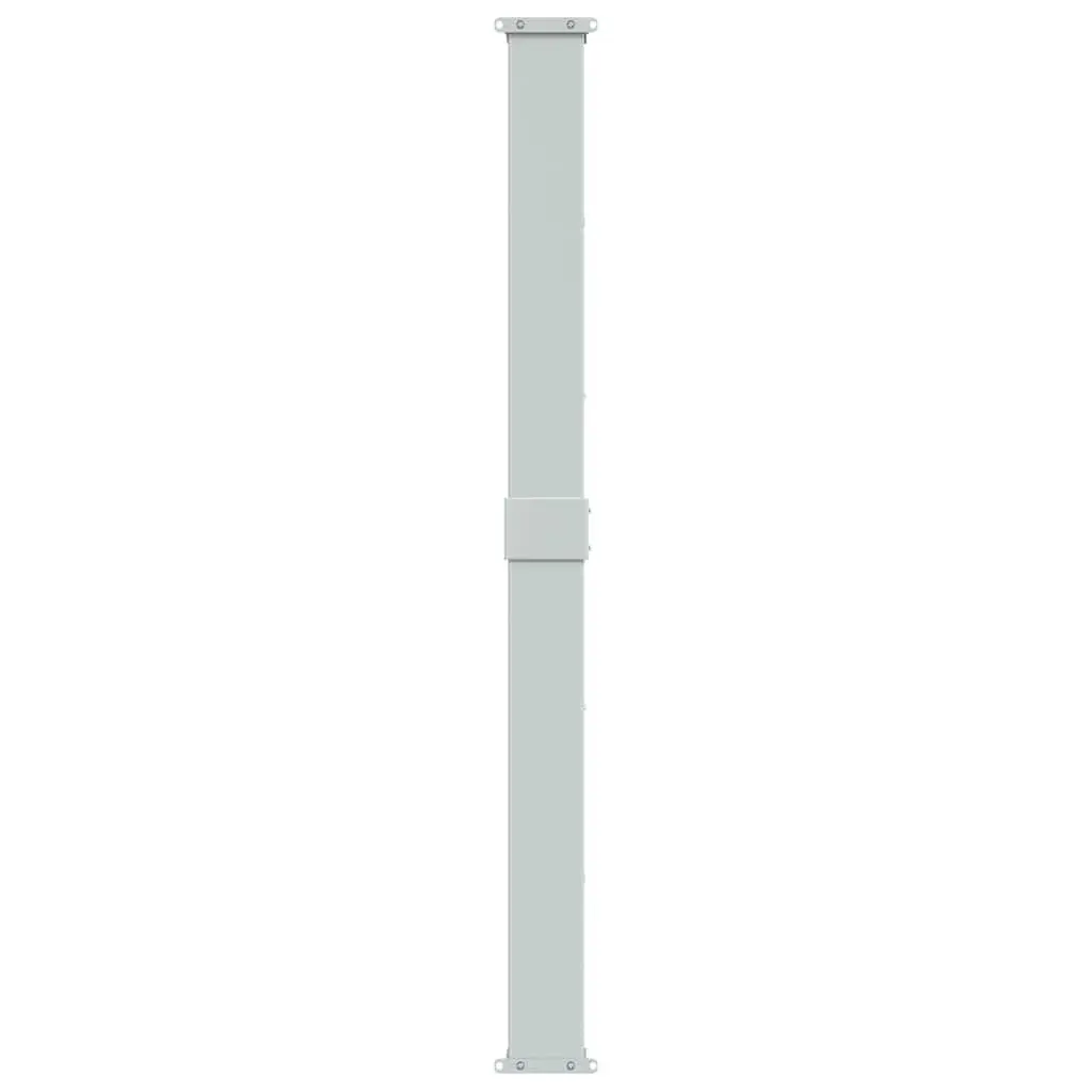 Retractable Side Awning Polyester 160 x 500 cm Cream Outdoor Garden Patio Privacy Screen Shade