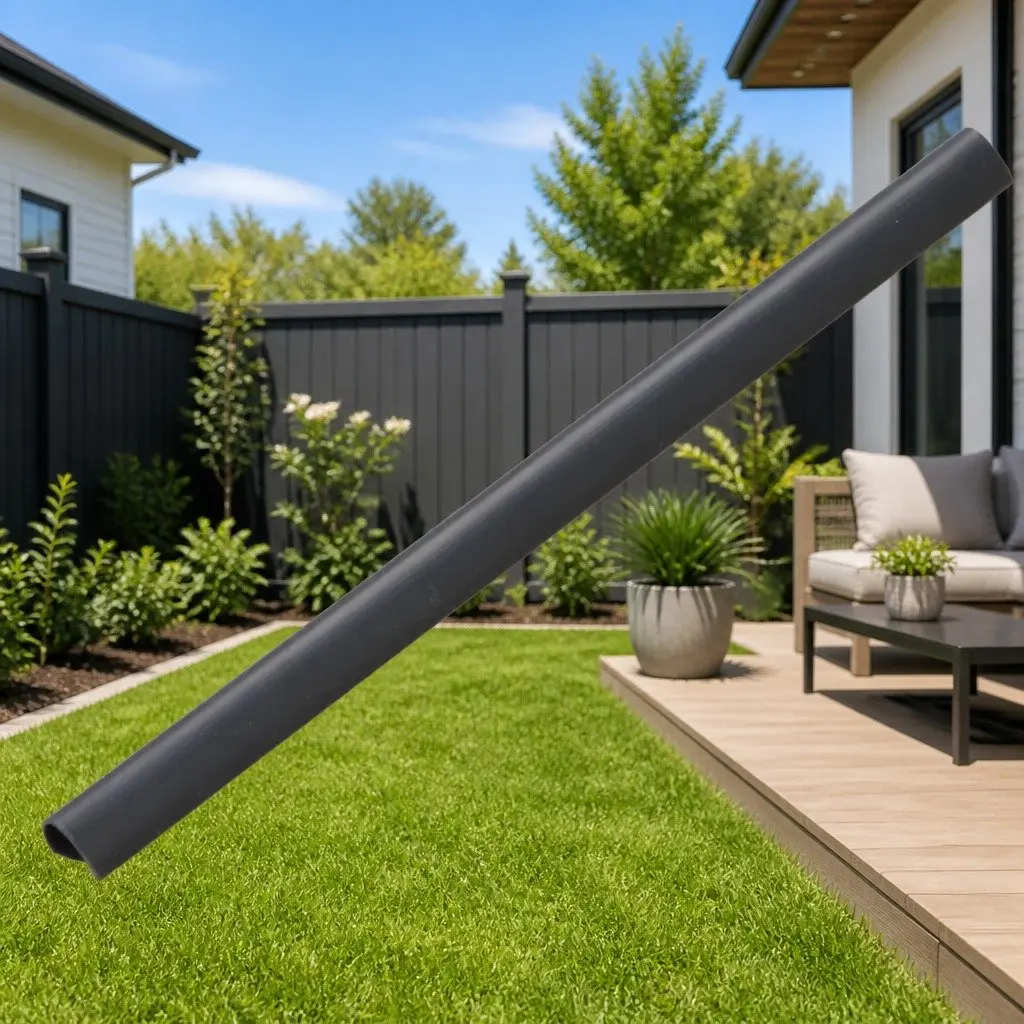 PVC Fence Mounting Clips Anthracite 100 Piece Weather Resistant Fasteners for Secure Installation
