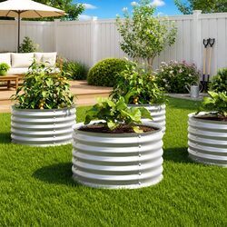Galvanised Steel Raised Garden Bed for All Your Planting Needs