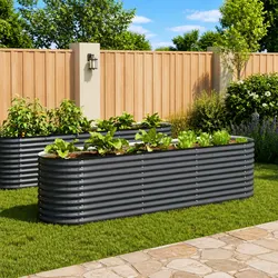 Versatile Raised Garden Bed 320x80x81 cm for Home Use