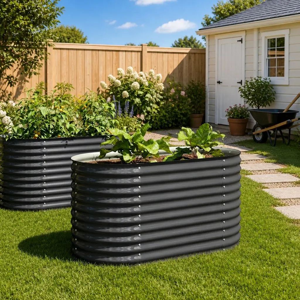 Raised Bed for Outdoor Gardening at Home