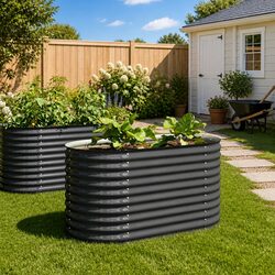 Versatile Raised Bed for Outdoor Gardening at Home