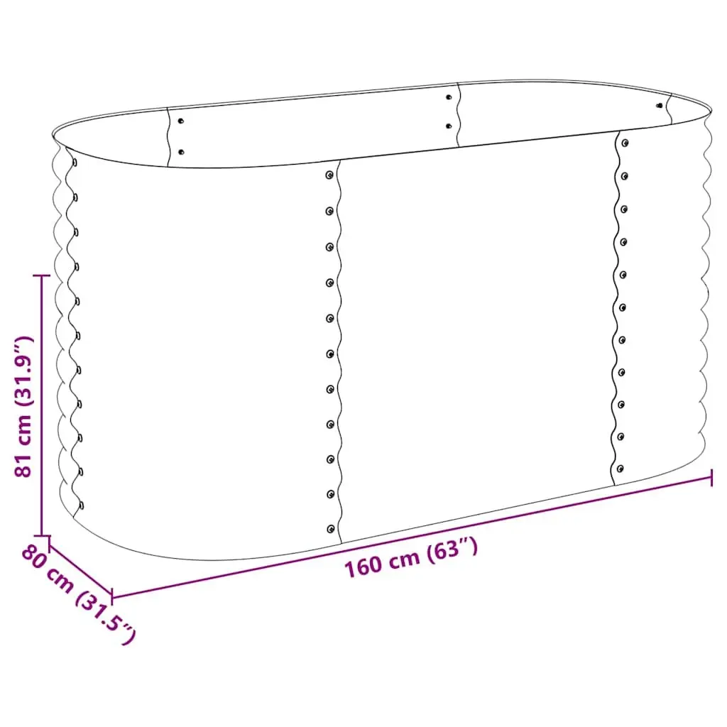 Raised Bed for Outdoor Gardening at Home