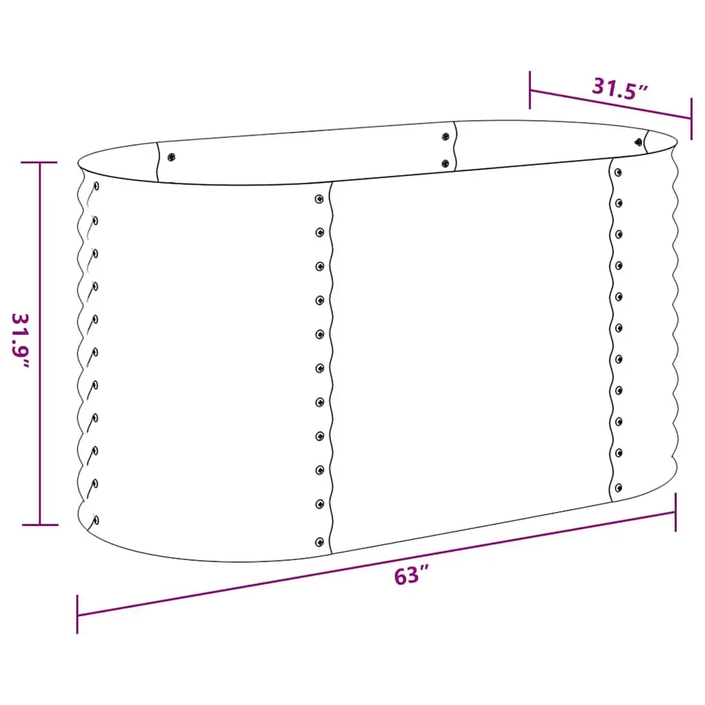 Raised Bed for Outdoor Gardening at Home