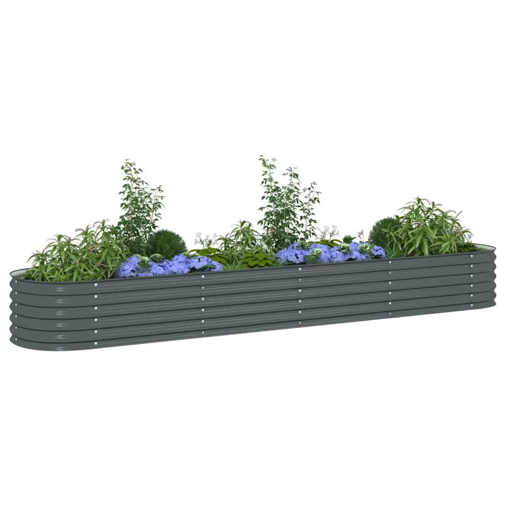 Galvanised Steel Raised Bed for Home Gardens