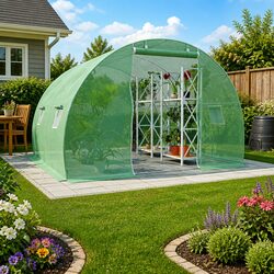 Practical 9m² Greenhouse for Your Gardening Needs