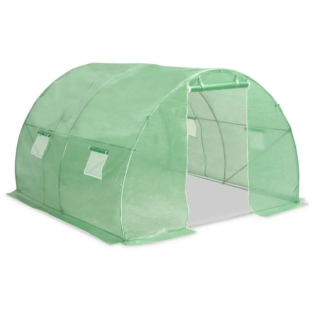 Greenhouse 9m² 300x300x200cm Garden Plant House Galvanised Steel Frame Mesh