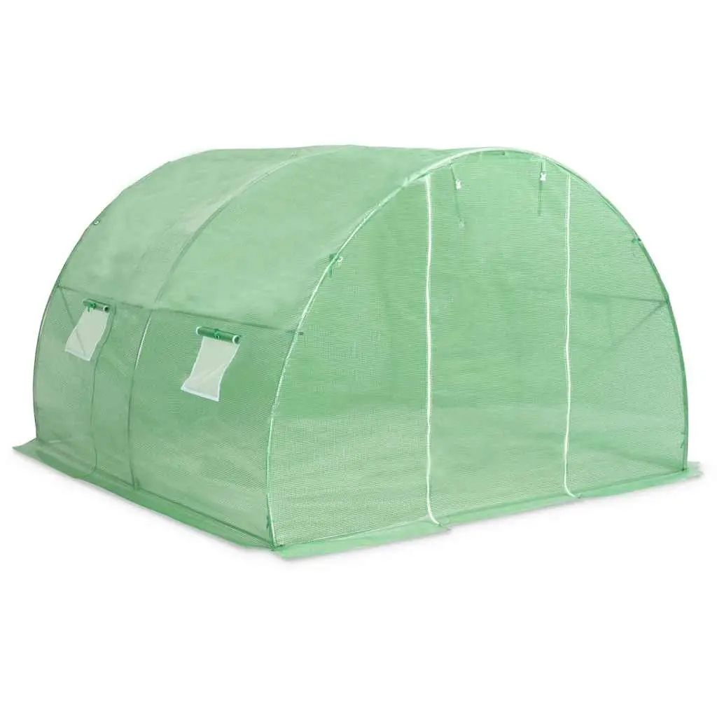 Greenhouse 9m² 300x300x200cm Garden Plant House Galvanised Steel Frame Mesh