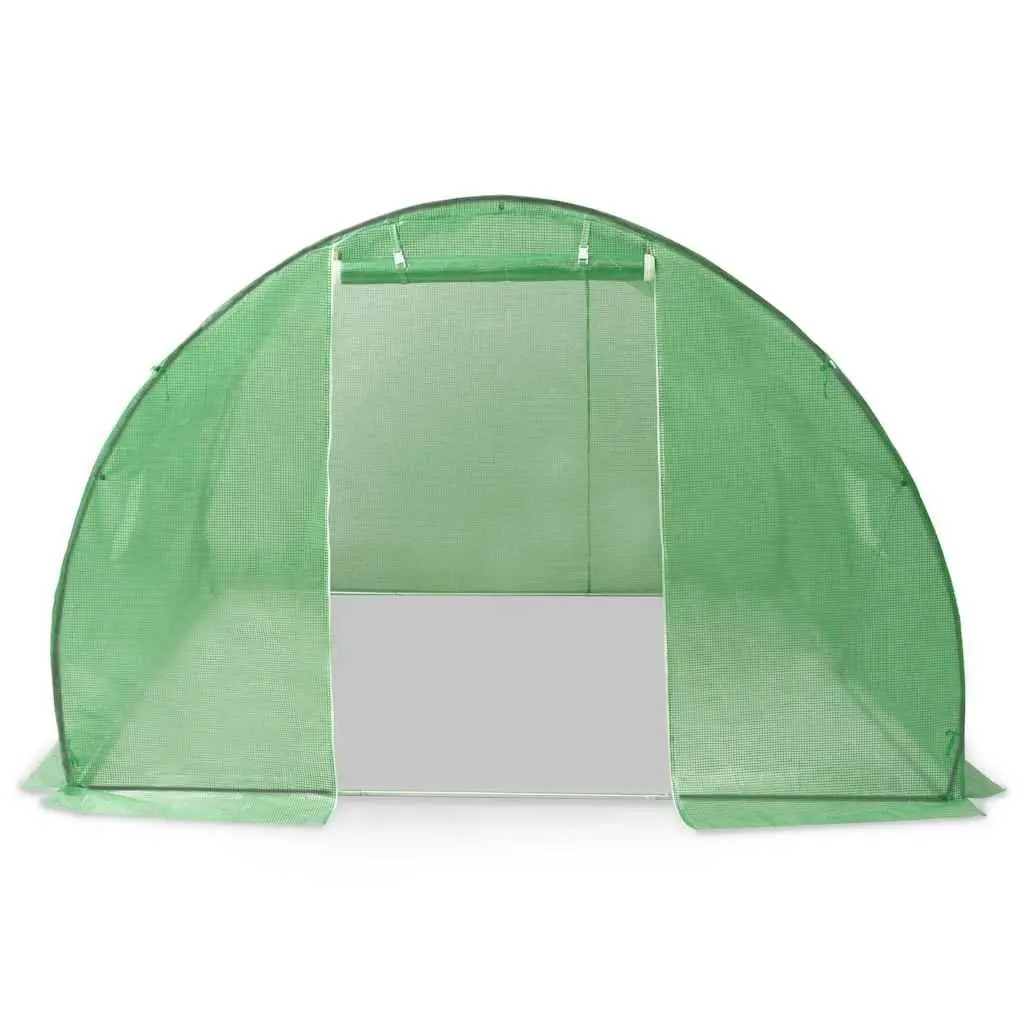 Greenhouse 9m² 300x300x200cm Garden Plant House Galvanised Steel Frame Mesh