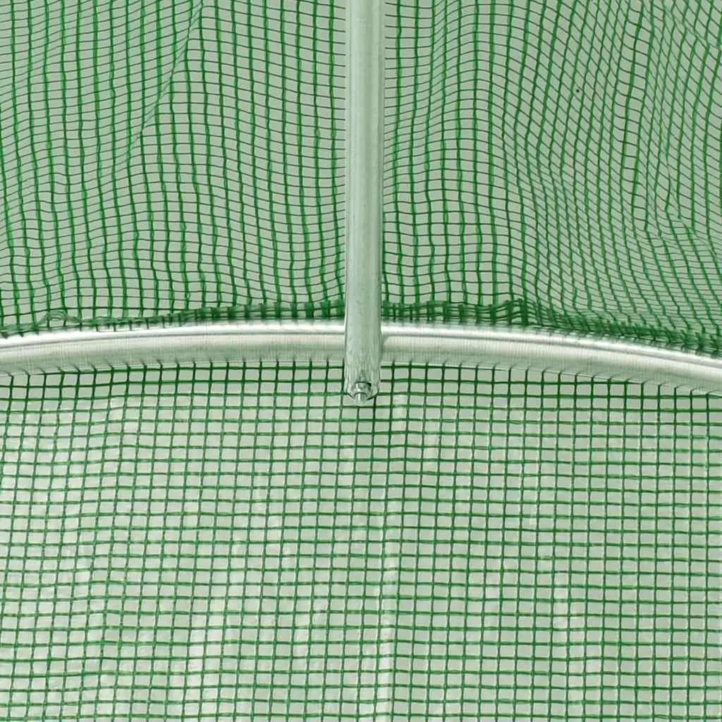 Greenhouse 9m² 300x300x200cm Garden Plant House Galvanised Steel Frame Mesh