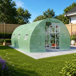 Ideal Gardening Solution with 13.5m² Greenhouse