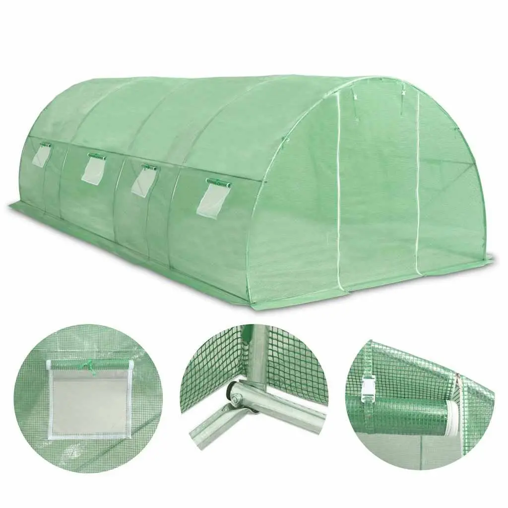 18 m² Greenhouse for Various Gardening Needs