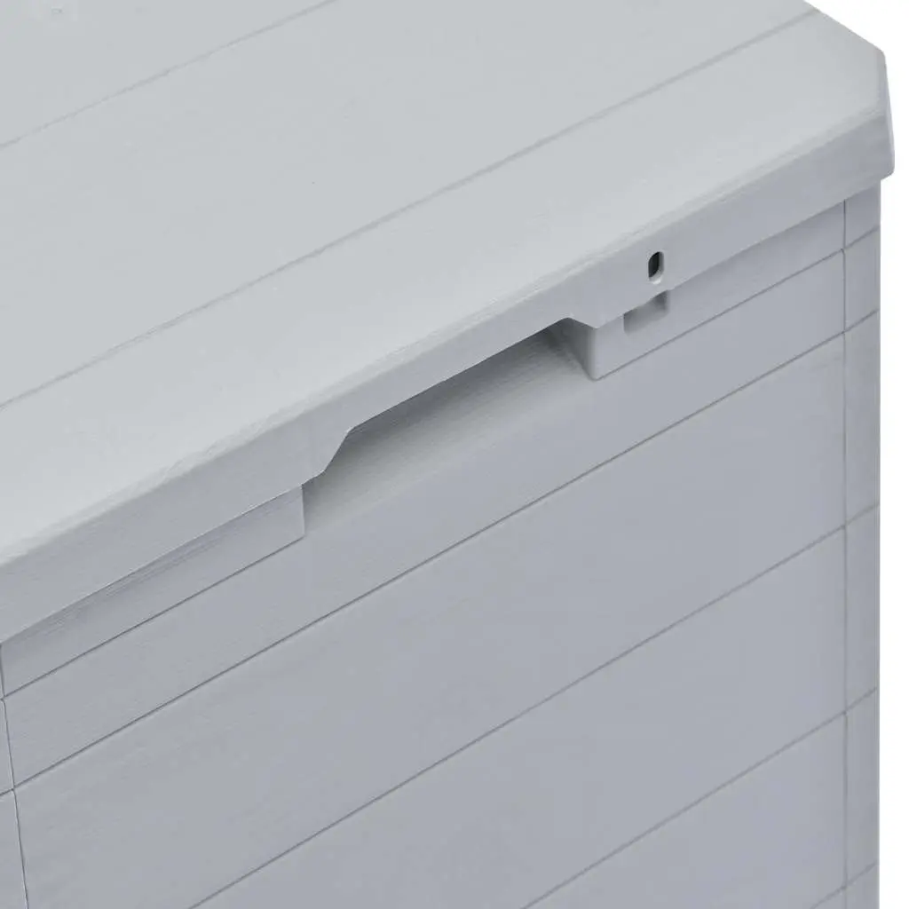 90L Garden Storage Box in Grey