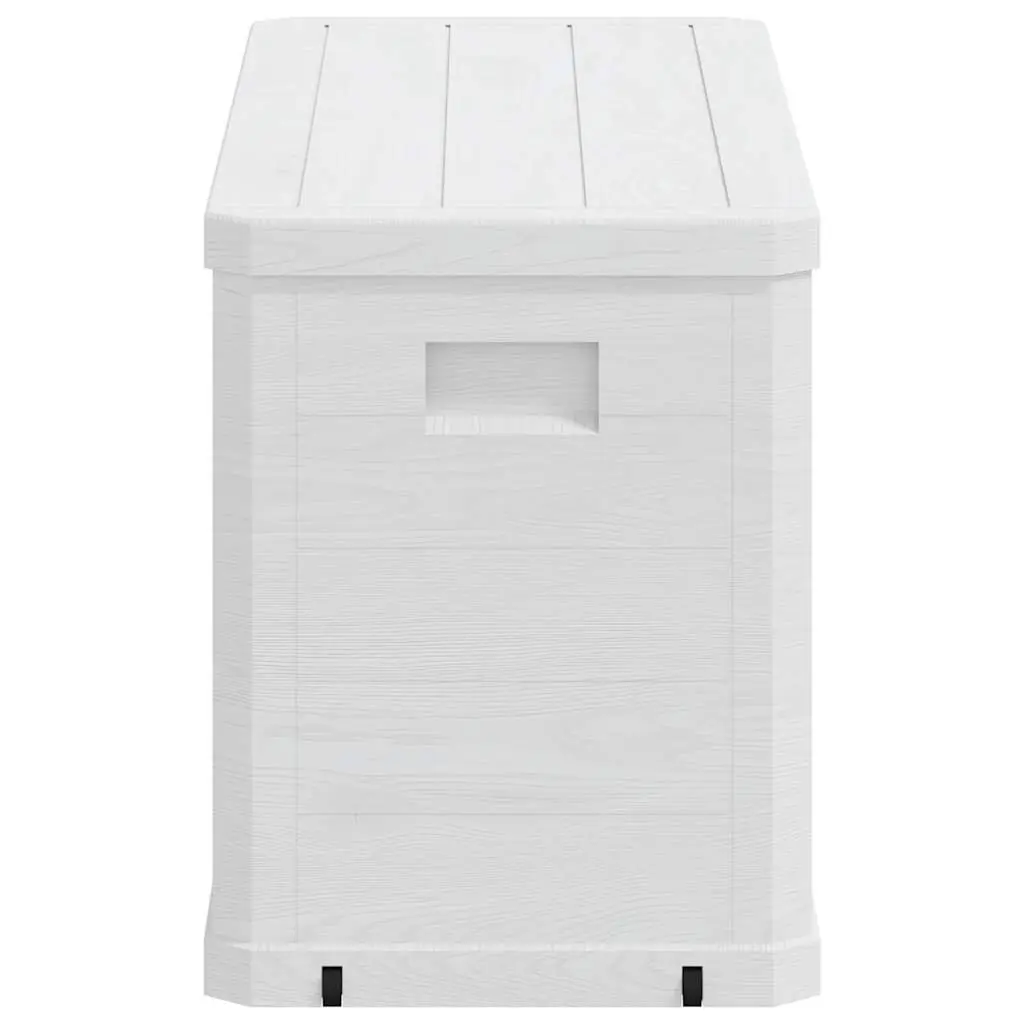 Garden Storage Box Plastic 280L Grey Weatherproof Outdoor Container