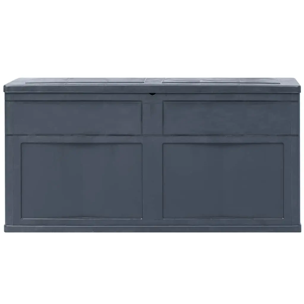 320L Black Storage Box for Home Organization