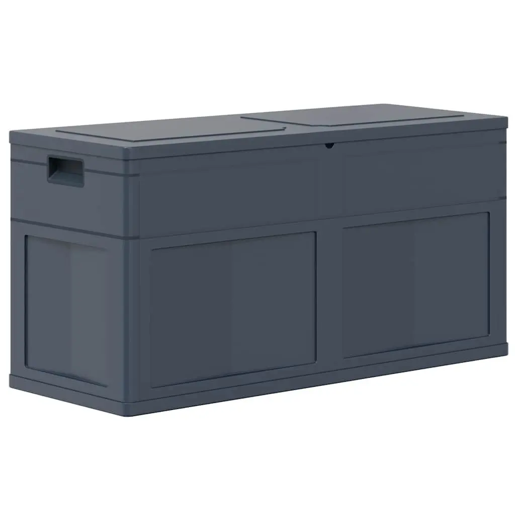 320L Black Storage Box for Home Organization