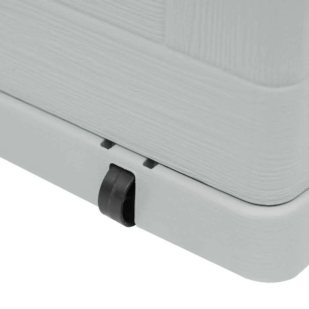 Garden Storage Box Weather Resistant Plastic 420L Grey