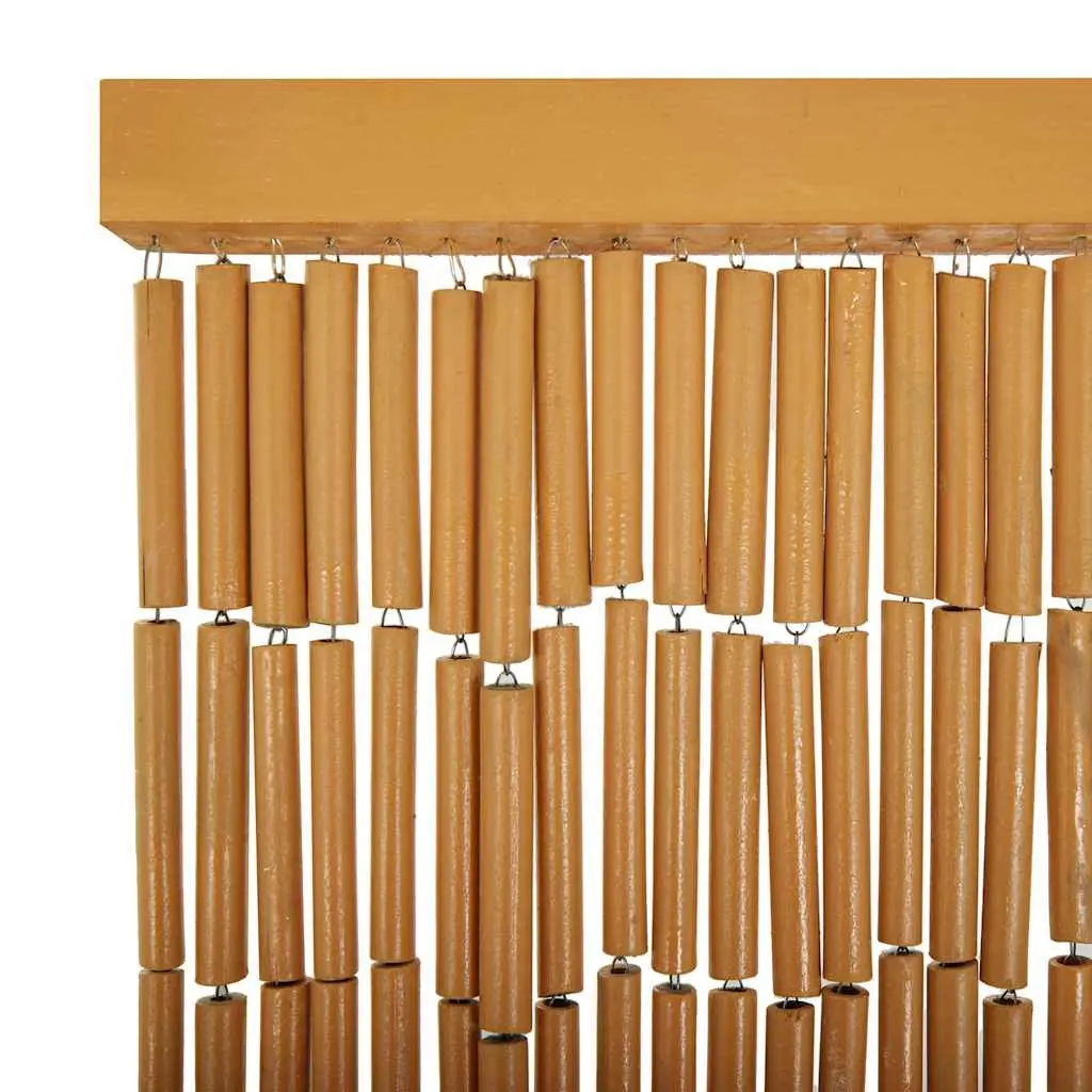 Bamboo Insect Door Curtain 90 x 200 cm Multicolour