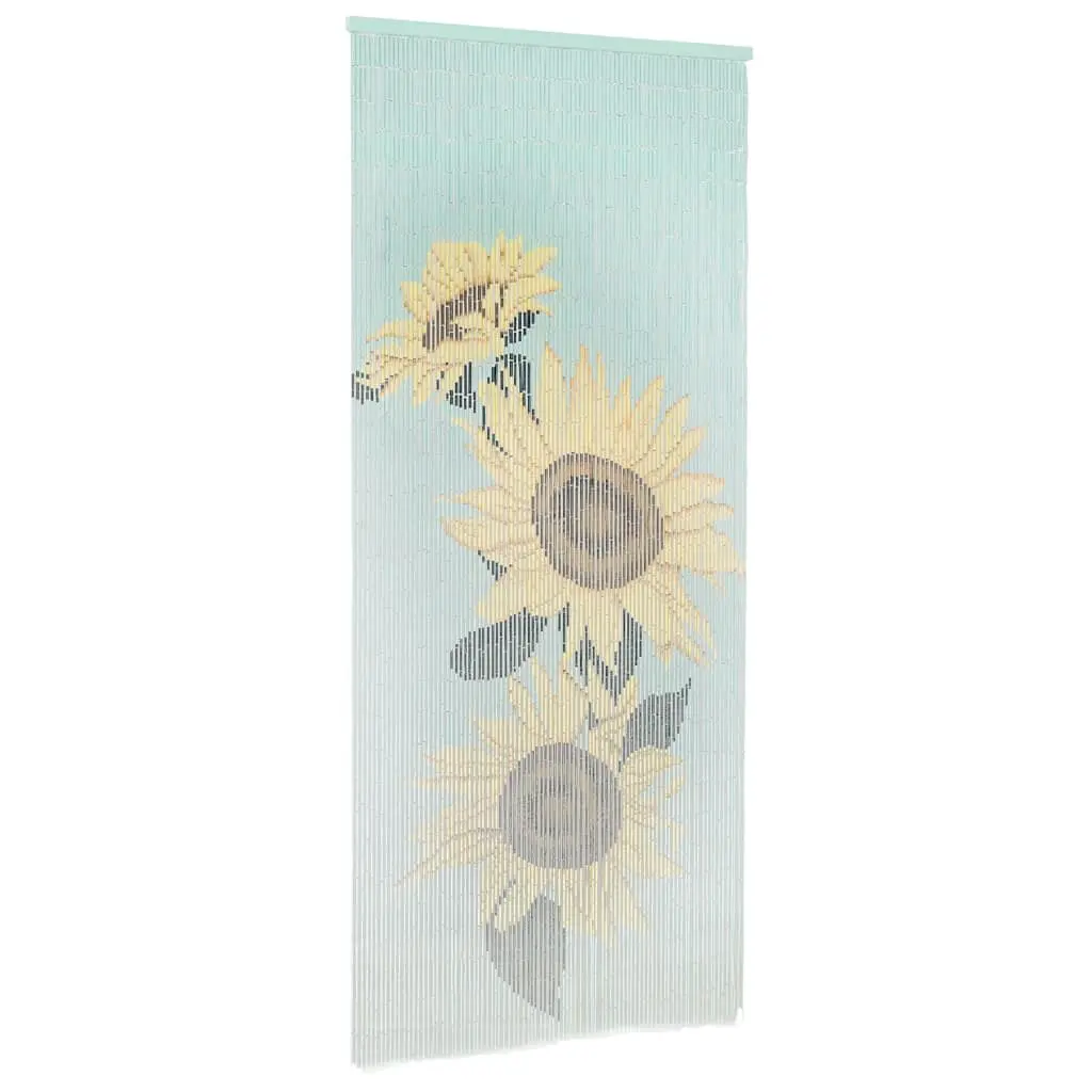 Insect Door Curtain Bamboo 90x200 cm Multicolour Fly Mosquito Screen