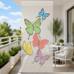 Practical Bamboo Insect Door Curtain 90x200 cm for Any Home