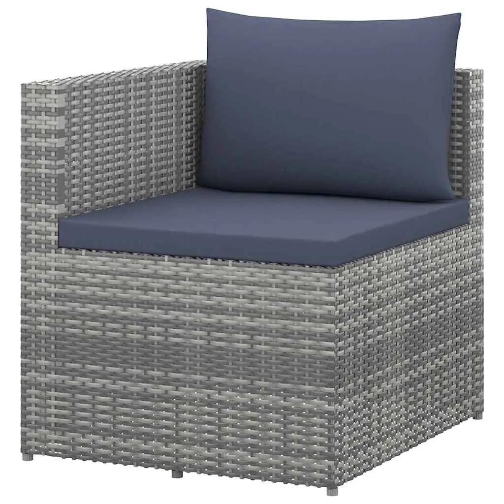 Garden Lounge Set 4 Piece Poly Rattan Outdoor Furniture Sofa Armchair Coffee