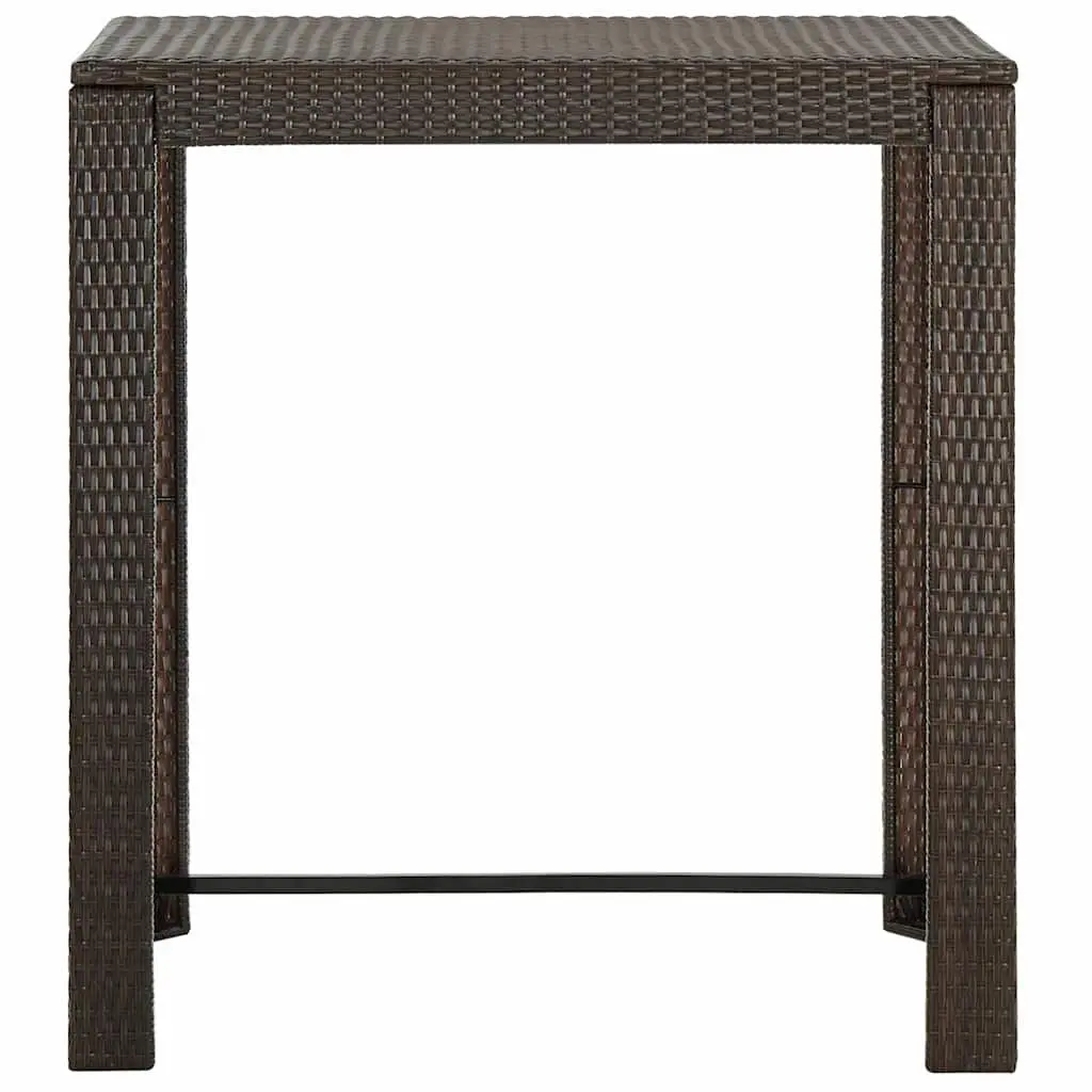 Brown Bar Table for Outdoor Gatherings