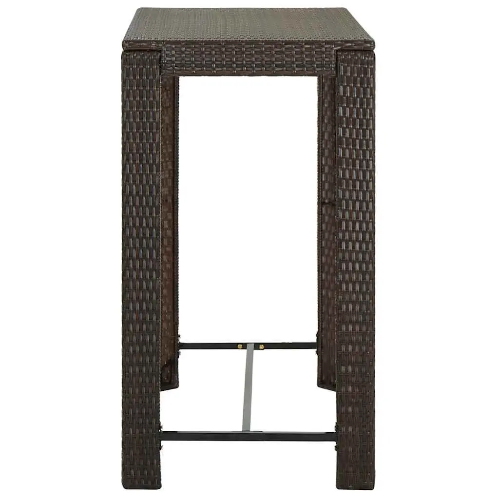 Brown Bar Table for Outdoor Gatherings