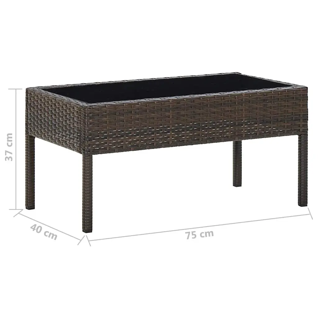 Garden Table Fits Perfectly in Any Outdoor Setting