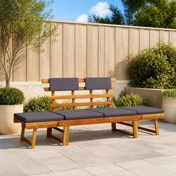 Practical Garden Daybed Bench for Relaxation