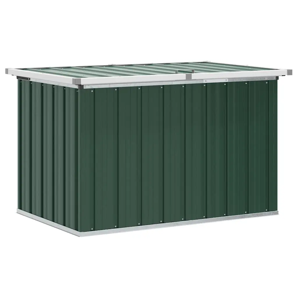 Garden Storage Box Green Outdoor Patio Deck Tool Equipment Container Chest