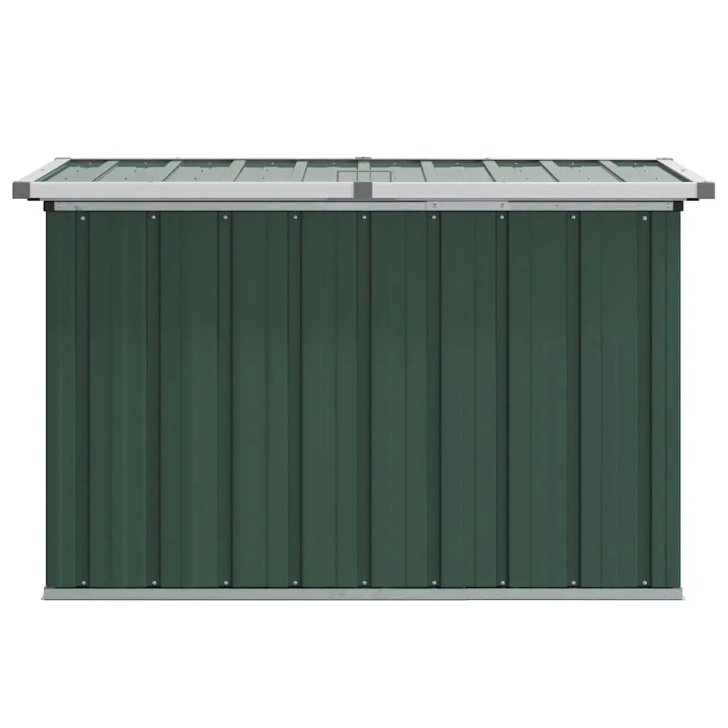 Garden Storage Box Green Outdoor Patio Deck Tool Equipment Container Chest