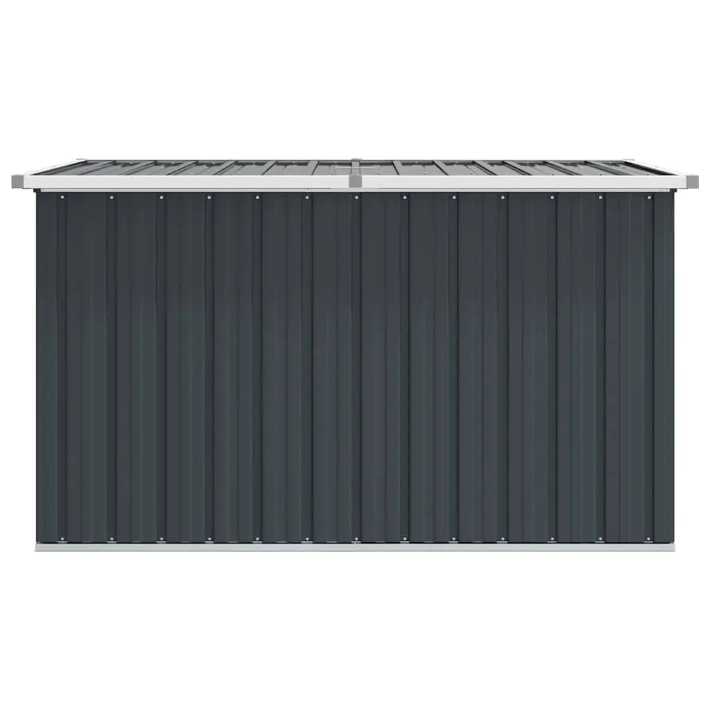 Outdoor Storage Box Galvanised Steel Anthracite 149x99x93cm Suitable for Cushions Pillows Blankets Tools