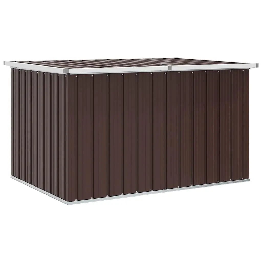 Garden Storage Box Brown Outdoor Patio Deck Furniture Bench Seat Cushion