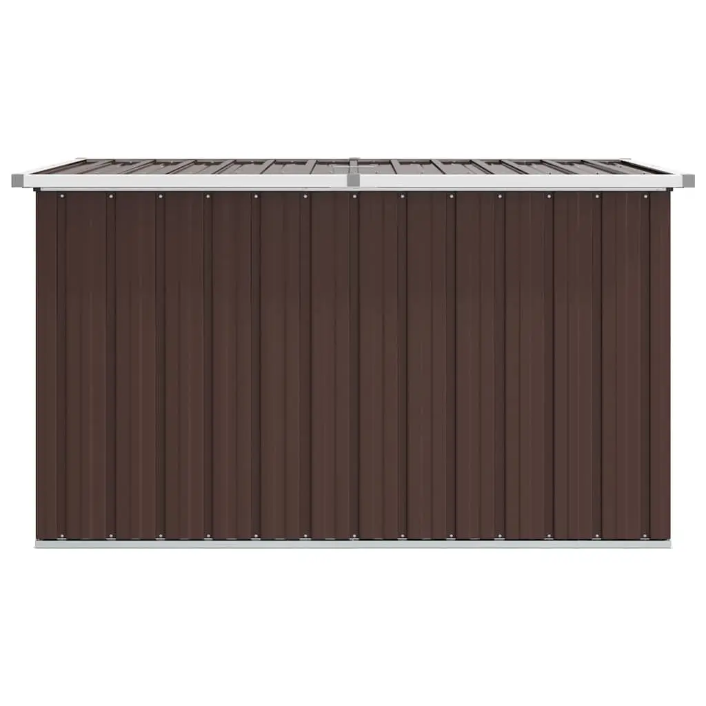 Garden Storage Box Brown Outdoor Patio Deck Furniture Bench Seat Cushion