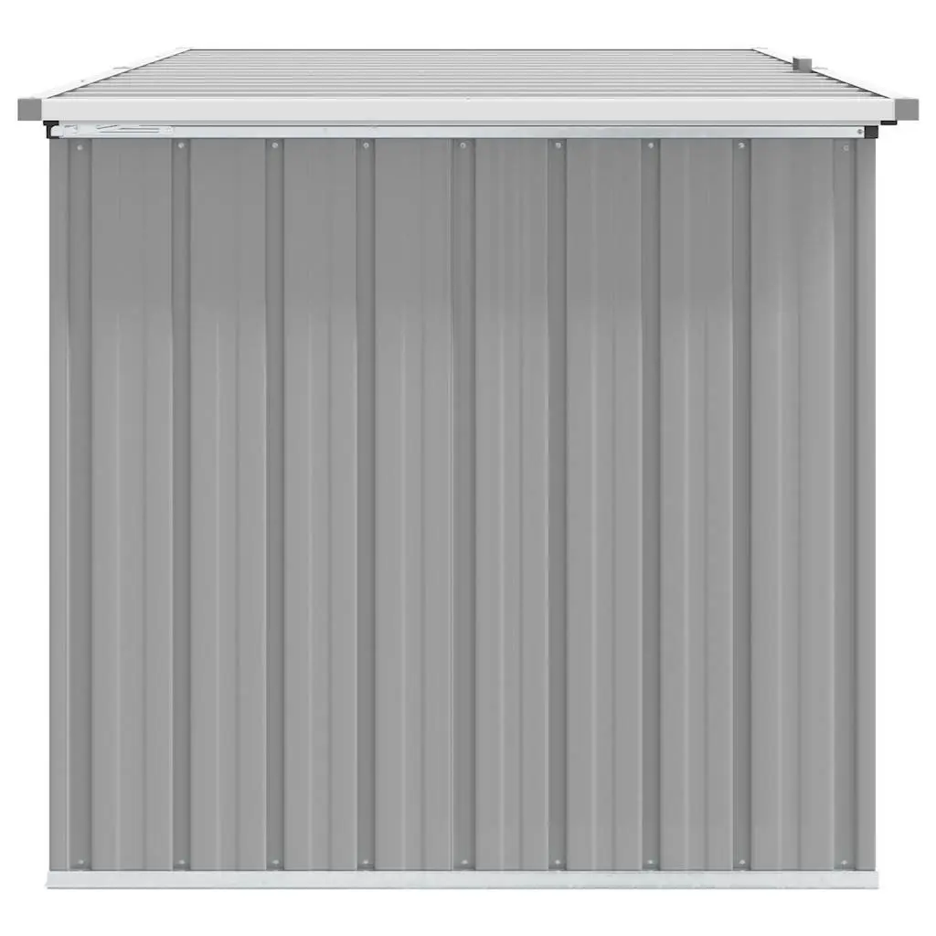 Garden Storage Box Grey Outdoor Patio Deck Cushion Blanket Organizer 171x99x93cm