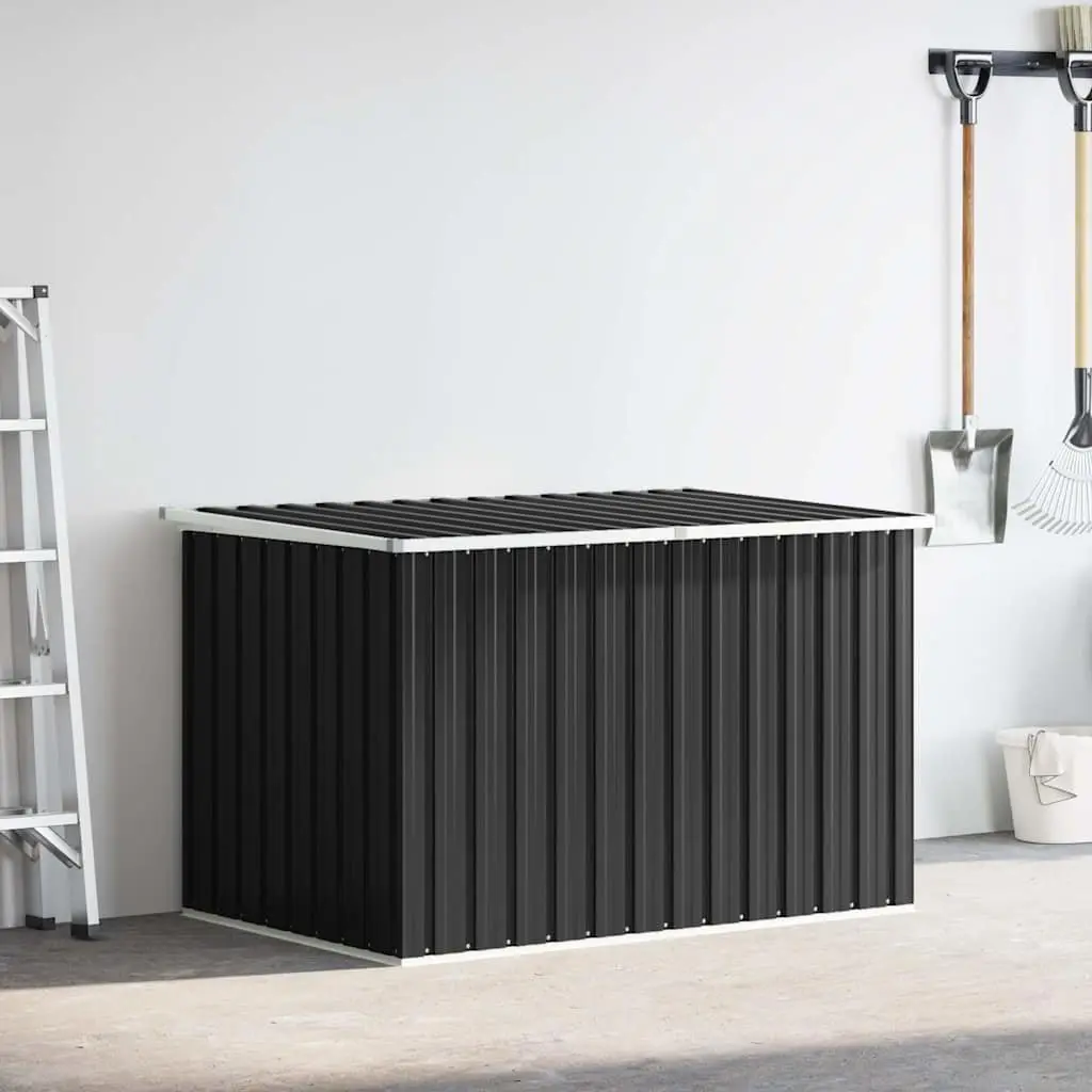Garden Storage Box Anthracite Outdoor Patio Deck Furniture Organizer Container