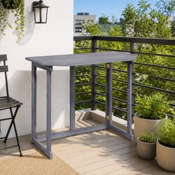 Practical Folding Balcony Table for Home Use