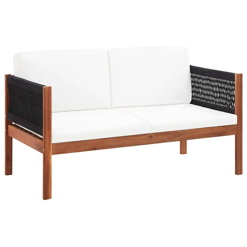 4 Piece Garden Lounge Set for Outdoor Use
