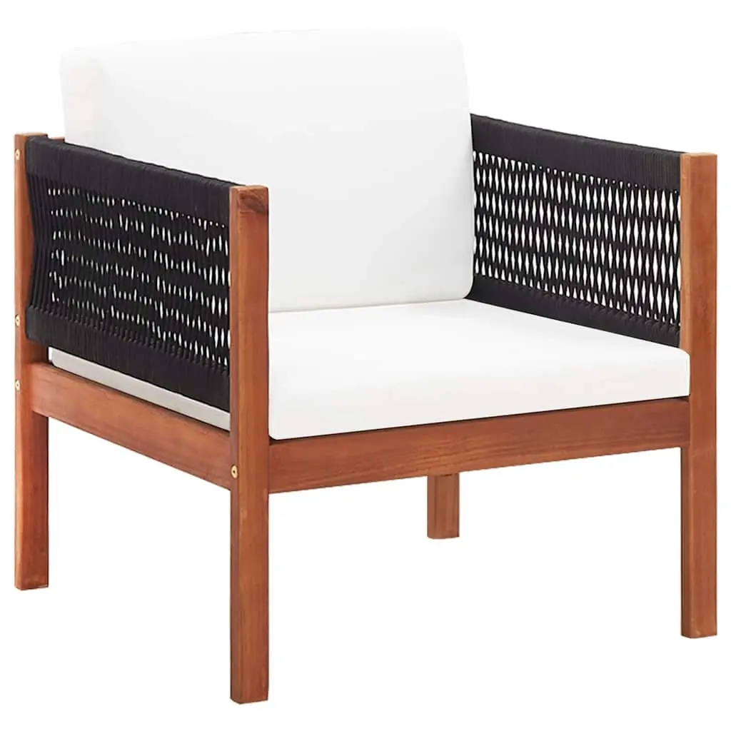 4 Piece Garden Lounge Set for Outdoor Use