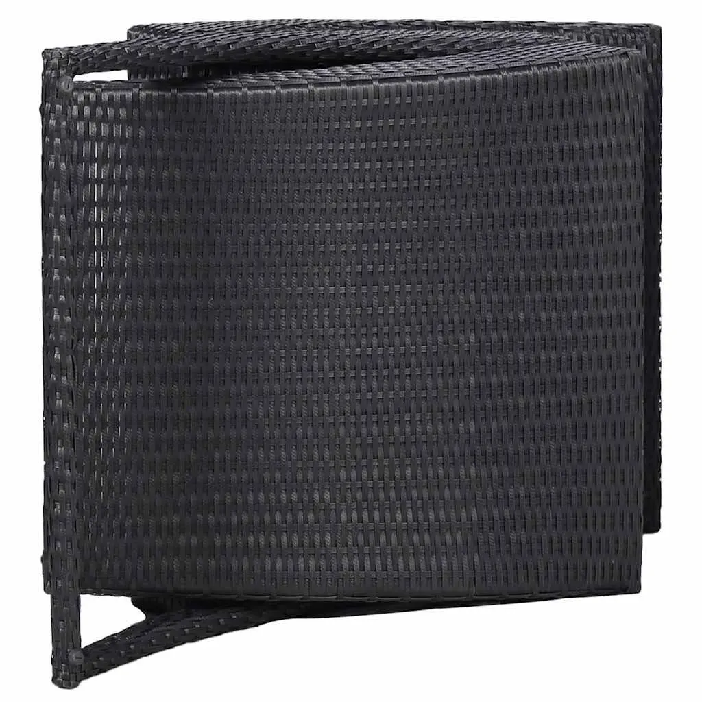 Sun Lounger Outdoor Sunbed Poly Rattan Foldable Garden Patio Relaxing Chair