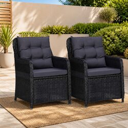 Ideal Black Outdoor Chairs Set for Your Garden