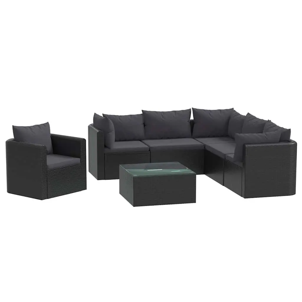 7 Piece Sectional Sofa Set for Outdoor Use