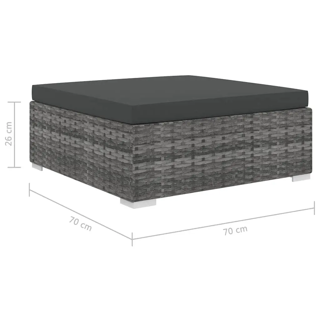 8-Piece Garden Lounge Set with Cushions