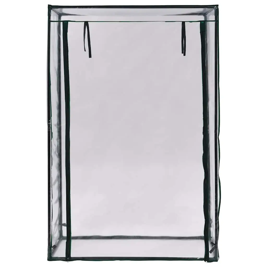 Portable Walk-In Greenhouse Tubular Steel Frame PVC Cover 102x52x150cm Transparent